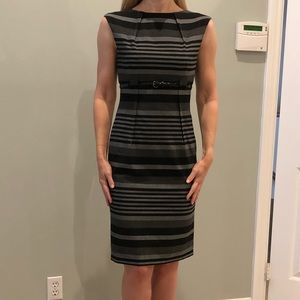 Calvin Klein belted dress